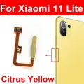 Fingerprint Sensor Flex Cable For Xiaomi Mi 11 Lite M2101K9AG Mi 11 Lite 5G M2101K9G Home Return Flex Ribbon With Power Button. 
