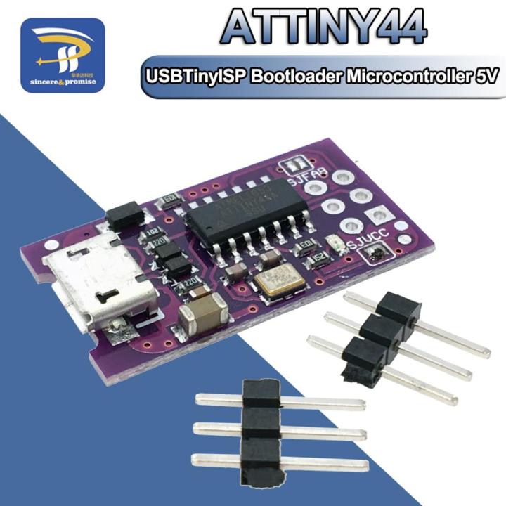 【Alizeker Mall】USB Tiny AVR ISP ATtiny44 ATTiny45 USBTinyISP Programmer Module For Arduino IDE Bootloader ISP Microcontroller