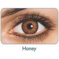 Fresh look Honey contact lens. 