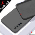 For Realme 6 silicone case  Slip Soft TPU Sandstone Matte Back Case Cover. 