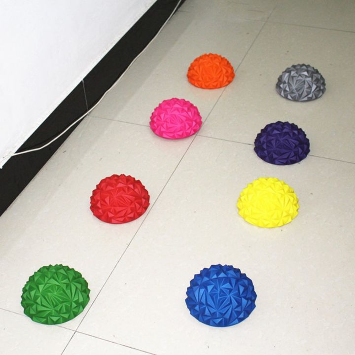 PVC%20Half%20Yoga%20Ball%20Fitness%20Exerciser%20Water%20Cube%20Diamond%20Pineapple%20Ball%20Balance%20Training%20Point%20Massage%20Board%20for%20Children%20-%20Image%203