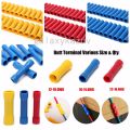 Ferrule Insulated & Non-Insulated Butt Connectors Wire Ferrule Terminals for DIY Electrical Splice 2.5rm to 50rm Plug Connectors.