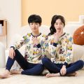 Teen Boys Girls Pajamas New Autumn Long Sleeves Children's Clothing Sleepwear Cotton Pyjamas Sets For Kids 10 13 15 17 19 Years.