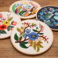 GC Diy Embroidery Kit Floral Patterns Embroidery Needlework Set Cross Stitch Kits For Beginners Craft Lover. 