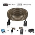 New 5M/10M USB 2.0 Extension Cable High Speed Male To Female Extension Cord Wire USB Adapter for PC Laptop Keyboard.