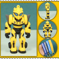 Cross-border car robot keychain Optimus Prime Bumblebee doll pendant cartoon Transformers doll pendant. 