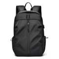 Oxford Water Resistance With USB Port Backpack For Men and Women - Black. 