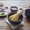 Japanese Matcha Tea Set(3 Pcs) - Matcha Bamboo Whisk Tea Spoon. 