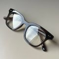DDDLONG Anti Blue Light Square Glasses Prescription Eyeglasses Frame For Men Women Optical Lens Can Replaceable Eyewear D393.