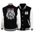 The Walking Dead prinitng baseball uniform 2017 spring autumn fashion funny clothing brand streetwear casual hoodies man. 