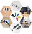 1/10 Pcs Velcro Sticky Cable Ties Wire Strap cord Wrap Fastening Management Magic Self Adhesive Tape Wire Holder Organizer. 
