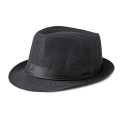 Floral Summer Straw Hat: Short Brim Fedora for Men and Women - Cuban Sun Panama Style.