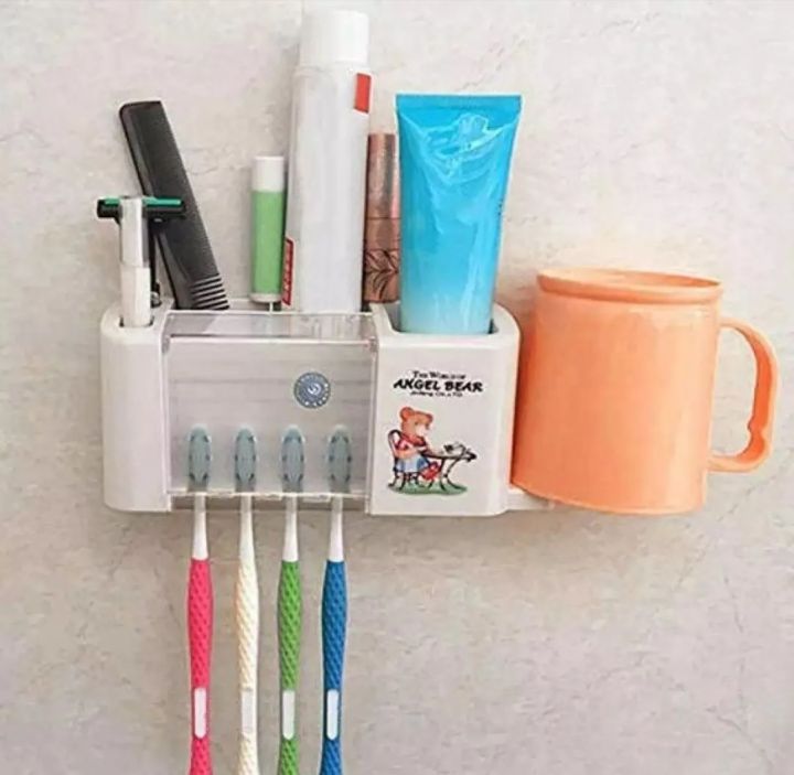 Stylish The Angel Bear Tooth Brush Holder - Kitchen Accessories