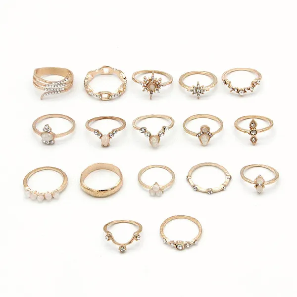Hypoallergenic%20Alloy%20&%20Silver/Gold%20Plated%2017-Piece%20Vintage%20&%20Bohemian%20Stackable%20Finger%20Ring%20Set%20%E2%80%93%20Stylish%20Jewellery%20for%20Women%20and%20Girls%20-%20Image%205