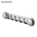 Innovative Space-saving Towel Holder 2pcs Multifunctional Bathroom Wall Hook with Suction Cup Rustproof Towel Rack Clothes Hanger Organizer for Space-saving Bathroom Organizer. 