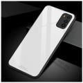 Back Cover for  Samsung Galaxy M02S Case“HONG KONG Design” Fashion Tempered Glass Protector Casing Luxury Design Mirror View Full Red Toughened Glass Case. 