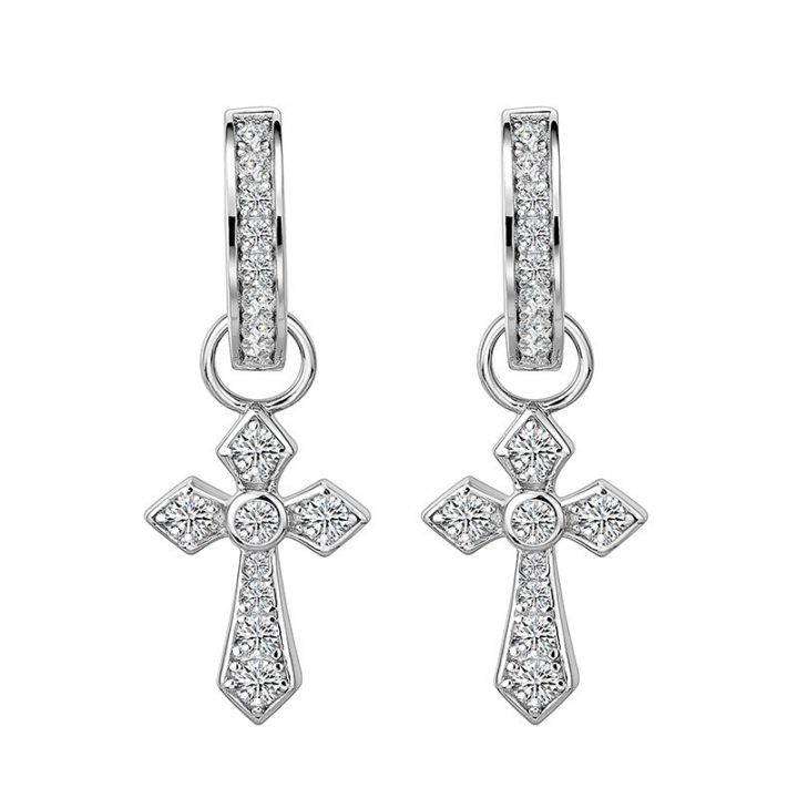 925%20silver%20needle,%20a%20two-wear%20diamond%20earring%20earrings,%20men's%20trendy%20personalized%20single%20cross%20earrings%20-%20Image%206