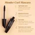 IMAGIC Giant Brush Mascara 4d Silk Fiber Lash Mascara Waterproof Smudge-proof Curling Lengthening Eyelash Extension Black Thick Mascara. 