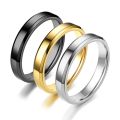 Men's Plain Stylish Stainless Steel Finger Rings.