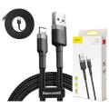 Baseus USB Cable for iPhone 11 12 Pro Max Xs Xr X 2.4A Fast Charging Cable for iPhone Cable 7 SE 8 Plus Charger for iPad air-1M. 