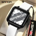 SANDA Youth Student Couple Simple Trendy Multi Color Waterproof Men's Watch SD3261-3.