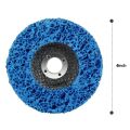 6 Pcs Paint Stripping Disc Wheel Rust Stripper Strip Discs for 100mm Angle Grinder for Wood Metal Fiberglass Products.