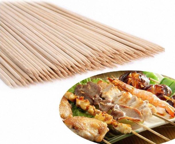 100%20PCS%20Bamboo%20Skewers%20Grill%20Shish%20Kabob%20Wood%20Sticks%20Barbecue%20Cooking%20BBQ%20Tools%20-%20Image%204