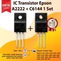 2Sa2222 & 2Sc6144 A2222 C6144 Pair Pnp Npn Transistor 50V 10A 2W Bipolar Power Transistor To-220 Silicon Transistor For Epson L110 L210 Logic Card Plc Electrical Circuitry & Parts - Solar Panel. 