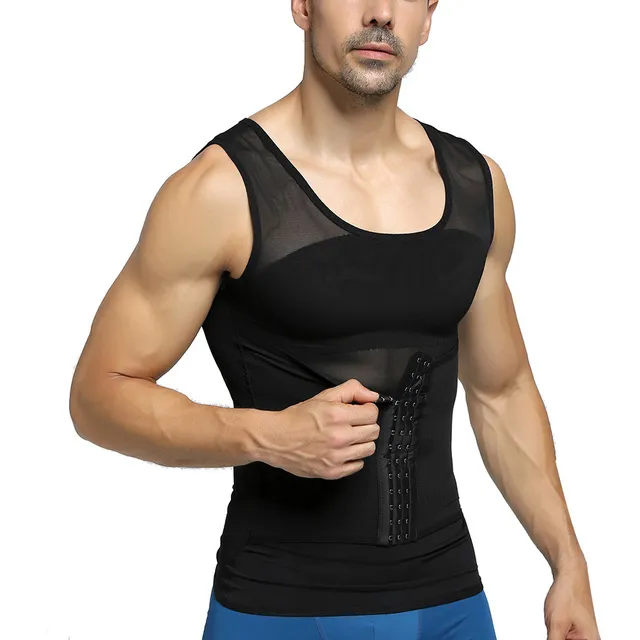 Men%20Shapewear%20Hook%20Eye%20Closure%20Adjustable%20Tummy%20Control%20Vest%20Waist%20Trainer%20Slimming%20Abdomen%20Tank%20Top%20Breathable%20Mesh%20Body%20Shaper%20-%20Image%202