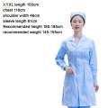 Nurse Work Suit Stylish for Worker Pet Groomer Lightweight Women Scrubs Set XXXL and Thick Blue.