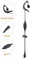 Retevis RT-5R 2 Way Radio Earpiece with Mic, G Shape Ear Hook Headset for Retevis RT22 H-777 UV-5R Arcshell AR-5  (1 Pack). 