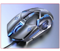G5 3200DPI RGBAC Wired Gaming Mouse – 7 Colors LED Backlight, USB Ergonomic Mouse for Laptop & PC.