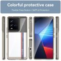 xprmy for Vivo iQOO 10 / Vivo iQOO 9T Case Shockproof Candy Silicone Soft TPU Back PC Protective Phone Cover.