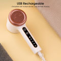 Fabric Shaver Electric Sweater Shaver USB Rechargeable Lint Remover   Clothing Hair Ball Trimmer Fuzz Remover for Clothes Sofa Curtain Socks. 