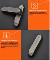 Harden Steel Letters punch 27Pcs ( 3mm / 4mm / 5mm / 6mm / 8mm / 10mm ) Professional Alphabet Chrome Vanadium punch set.