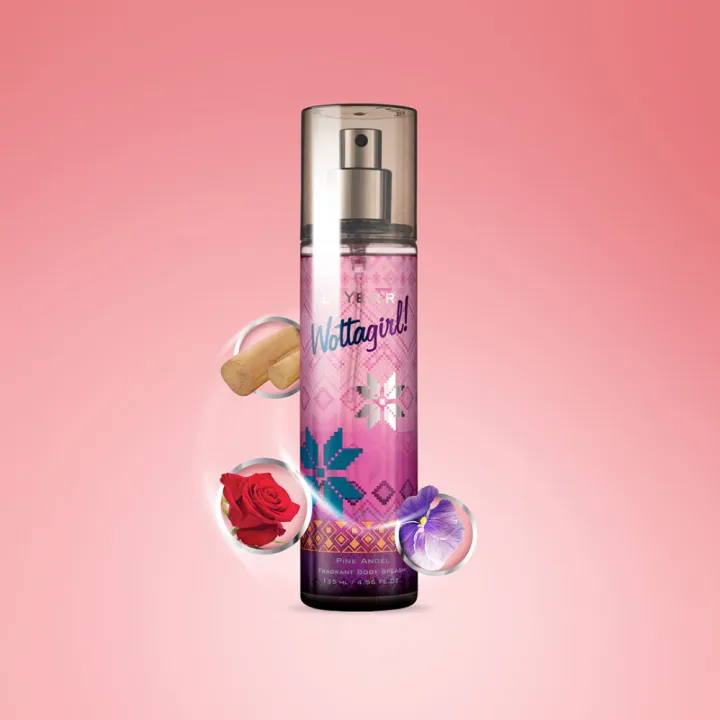 135%20ml%20Indian%20product%20Layer'r%20Wattagirl%20Pink%20Angel%20body%20mist%20for%20female%20-%20Image%202