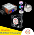 STC-3028 Incubator Temperature and Humidity Controller, Mist Maker, 5 inch AC Cooling Fan, incubator controller,. 