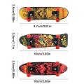 Finger Skateboard Tiny Stunt Metal Bracket Bearing Wheel Lightweight Finger Skating Toys Durable Portable Finger Toys Kids Gifts. 