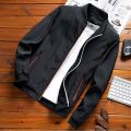 【Solo Yolo】Men's Jacket 2023 Spring and Autumn New Korean Style Trendy Coat Casual Men's Clothing Youth Slim-Fit Baseball Uniform Top. 