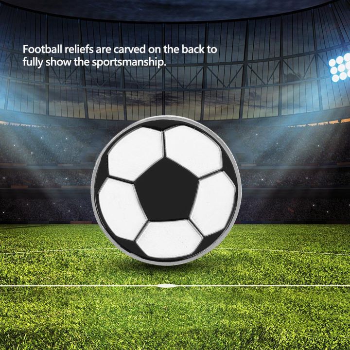 Alloy Football Soccer Referee Flip Coin Judge Toss Coins Pick Side with Case