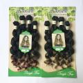 Adorable 4 Bundles Loose Deep Synthetic Diva Curly Hair Extensions,Full Head Packet Hair Weaving 16-18 Inches Diva Curl 4PCS. 