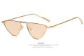 Cat Eye Sunglasses Luxury Brand Design Women Metal Triangle Sun glasses Fashion Lady Shades UV400 Eyewear oculos gafas de sol PCardiaCP. 