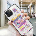 For Infinix Note 10 11 Pro Back Cover Case glass Fashion Cartoon Kirby Shockproof Camera Lens Protector Phone Cases. 