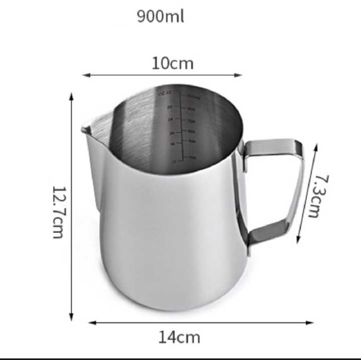 Stainless%20Steel%20M-ilk%20Creamer%20Frothing%20Pitcher%20Foamer%20Cup%2012oz%20-%20Image%205