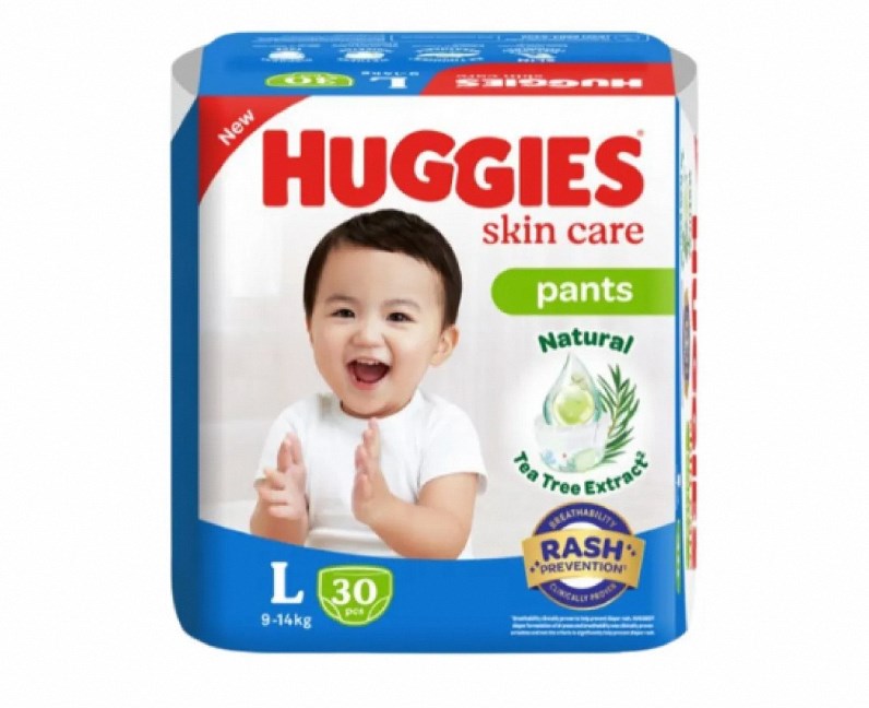 Huggies Skincare Pants L 30s(9-14Kg)