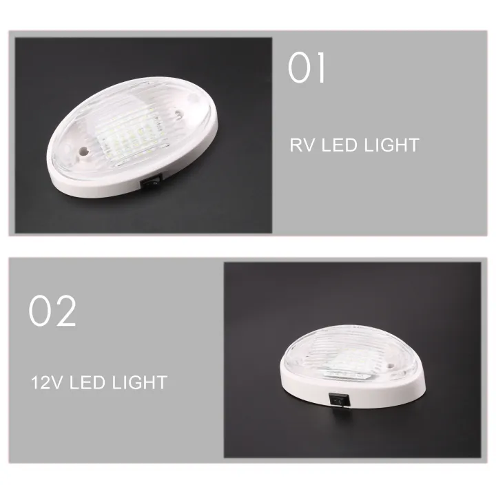 12V%20LED%20Light%20with%20Switch%20Caravan%20Motorhome%20Boat%20Awning%20Annex%20Tunnel%20Boot%20White%20-%20Image%205