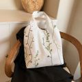 Lace flowers, dopamine vest, armpit bag, Korean makeup bag, shopping large capacity one shoulder. 
