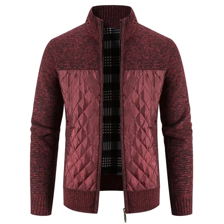 Men%20Sweater%20Jacket%20Fashion%20Winter%20Coat%20Fleece%20Hoodies%20High%20Quality%20Luxury%20Checkered%20Hooded%20Knit%20Cardigan%20Male%20Outer%20Wear%20-%20Image%205