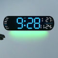 GC Digital Wall Clock With Large Display Lights Wall Clock. 