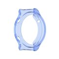 For Huawei Watch GT 2 Pro / GT 2 ECG Half Coverage Hollowed TPU Protective Case(Transparent Blue).